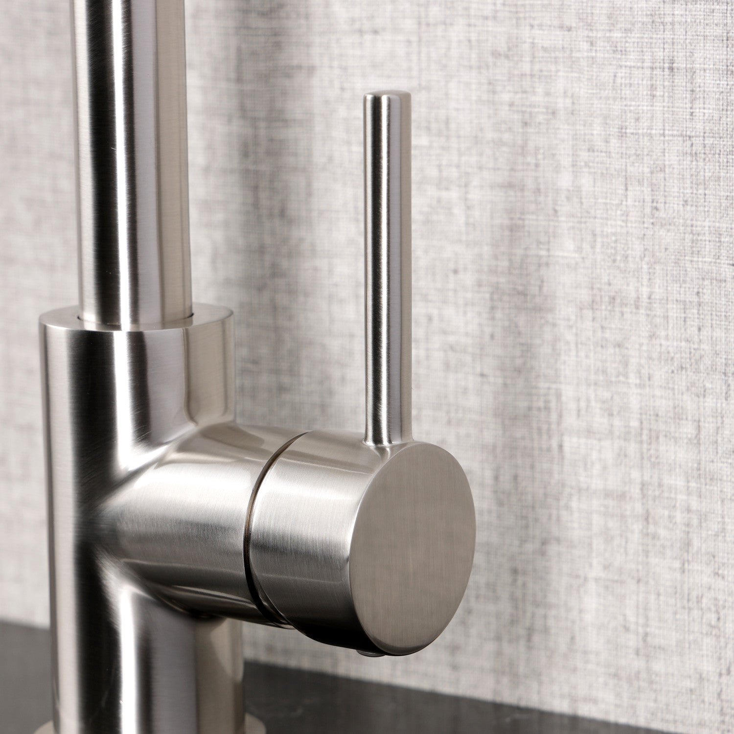 Kingston Sona LS8238DL - Concord Single-Handle 1-Hole Deck Mount Vessel Faucet, Brushed Nickel — thumbnail 2